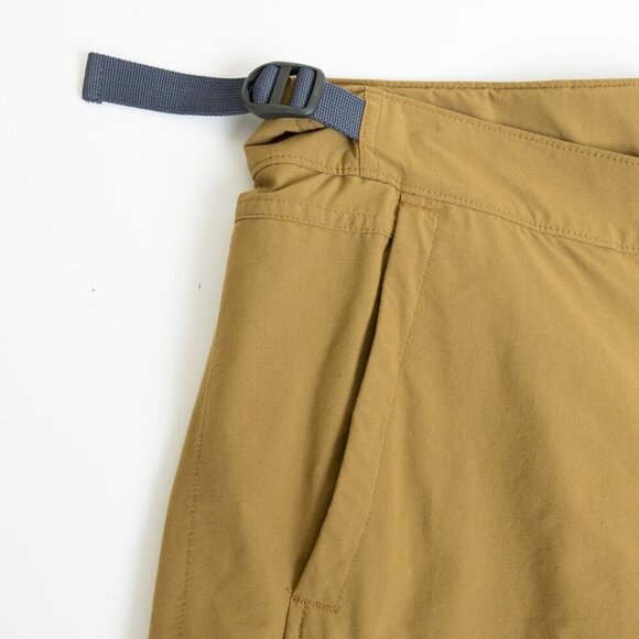 ✨ MEC Crinkum Plus Shorts Padded Mustard Brown Mountain Biking Size 36 - Picture 6 of 16